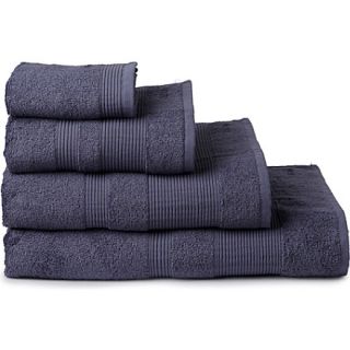 Core towels carob blue   CALVIN KLEIN HOME  selfridges