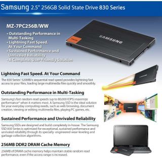 Buy the Samsung 830 Series 256GB Internal SSD .ca