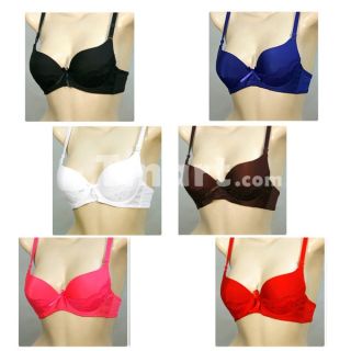 New 6 Mamia BR9760PLU Strapless Push Up Lace Underwire Cheap Bras 40C 