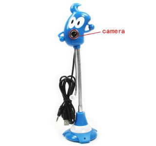 3MP Mascot USB HD Flexible Neck PC Webcam Web Camera with Mic 