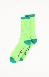 On The Byas Neon Solid Socks at PacSun