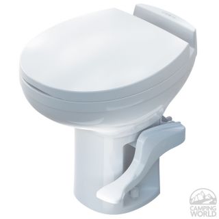 Aqua Magic Residence High Profile Toilet   White   Thetford 42169   RV 
