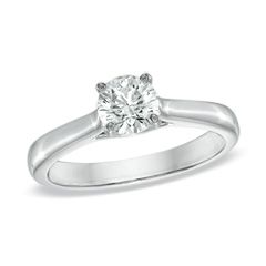 Celebration Fire™ 3/4 CT. Certified Diamond Solitaire Engagement 