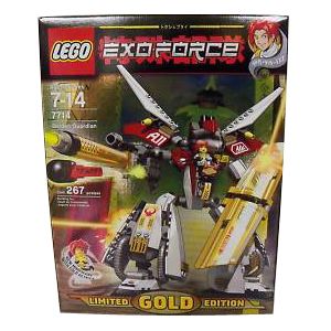 Lego Exo Force Humans Golden Guardian 7714
