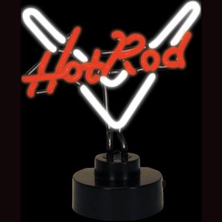 Hot Rod Table Top Neon Signs at Brookstone—Buy Now!
