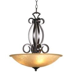Country   Cottage Pendant Lighting By  
