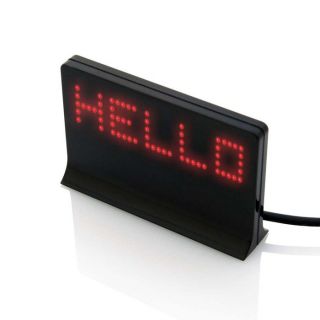 Dream Cheeky LED Message Board at Brookstone—Buy Now