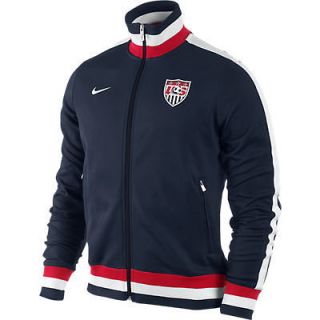 NIKE USA SOCCER TEAM AUTHENTIC N98 TRACK JACKET 2012/13 NAVY.