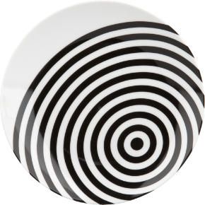 CB2   techno swirl plate  