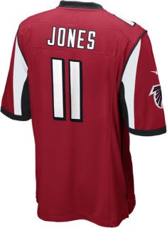 Julio Jones Jersey: Home Red Game Replica #11 Nike Atlanta Falcons 