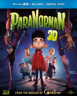 ParaNorman 3D (3D Blu Ray, 2D Blu Ray, DVD, Digital Copy and 