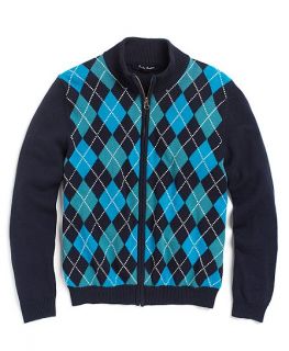 Argyle Full Zip Sweater   Brooks Brothers