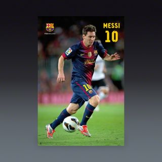 Barcelona Messi Poster 2013  SOCCER