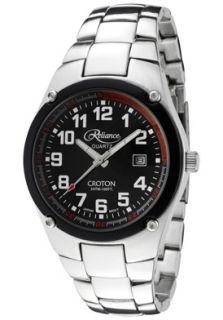 Reliance by Croton RE306052BKBK Watches,Mens Reliance Black Dial 
