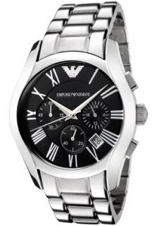 Emporio Armani AR0673 Watches,Mens Classic Chronograph Black Dial 