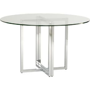 CB2   silverado round dining table  