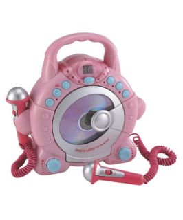 Sing Along CD Player   Pink   tape & CD players   Mothercare