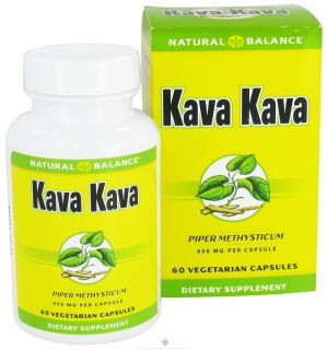 Buy Natural Balance   Kava Kava 450 mg.   60 Vegetarian Capsules at 