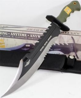 United Marine Force Recon Serrated Sawback Bowie Combat Assault 