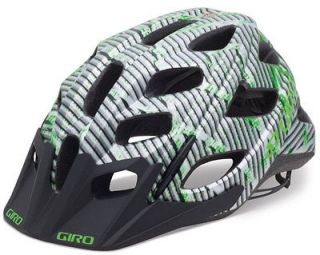 Giro Hex Matte Green Black Lines Logo Cycling Helmet Dirt New