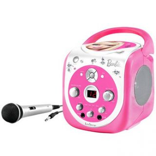 Sing along to your favourite songs with this gorgeous Barbie CD player 