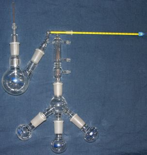   Chemistry Lab Glassware Short Path Distillation Kit SUCCINCT Series