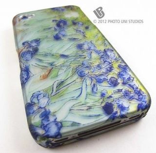 IRISES VAN GOGH HARD SNAP ON CASE COVER FOR APPLE IPHONE 4 4s PHONE 