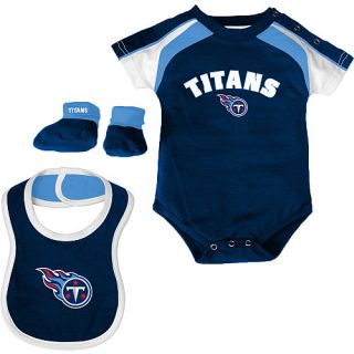 Tennessee Titans Newborn Creeper/Bib/Bootie Set   NFLShop