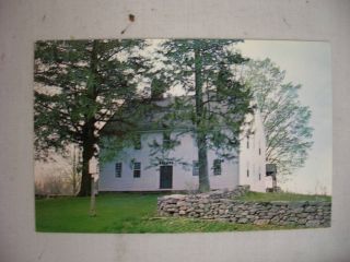 VINTAGE POSTCARD NATHAN HALE HOMESTEAD SOUTH COVENTRY CONNECTICUT 
