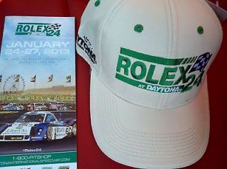 2013 Pre race release ROLEX 24 Daytona race Hat Patch/event guide NO 