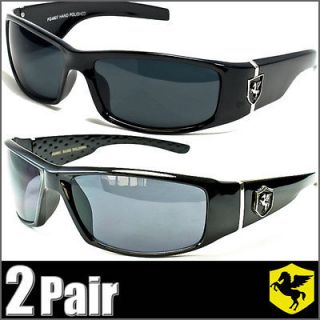 PAIR Sport Sunglasses Mens Designer Baseball Biking PG4807 Black 
