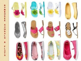 Gymboree Girls Sneakers Sandals Ballet Flat Shoes Size 13 1 2 & 3 NWT