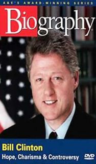 Biography Bill Clinton Hope, Charisma, Controversy DVD, 2005