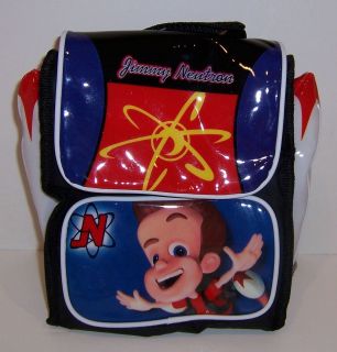 Nick JIMMY NEUTRON Dual Compartment Insulated LUNCHBAG LUNCH BAG Box 