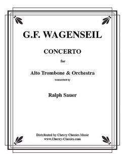 Look inside Concerto for Alto Trombone   Sheet Music Plus