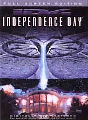 Independence Day DVD, 2002, Full Frame Edition