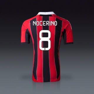 adidas Antonio Nocerino AC Milan Authentic Home Jersey 12/13 