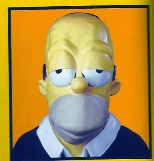 Simpsons VINYL ADULT MASK HOMER OVERSIZED