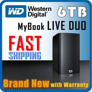   My Book Live Duo 3.5 External Gigabit Ethernet RAID NAS Hard Drive