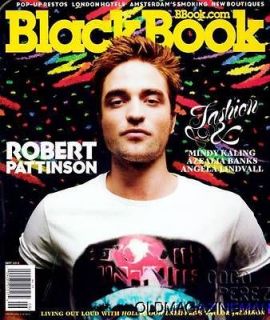 Robert Pattinson Black Book September 2012 FREE Entertainment Weekly 