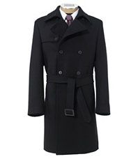 Traveler Tailored Fit Double Breasted Trench Topcoat