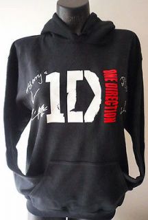 1D One Direction Boys & Girls HOODIE with 5 Bracelets Boys Names LARGE 
