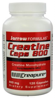 Buy Jarrow Formulas   Creatine Caps 800 mg.   120 Capsules at 