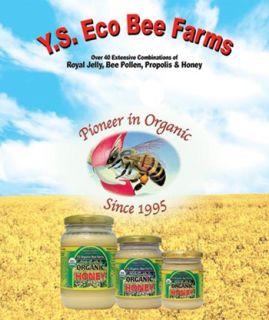 Buy YS Organic Bee Farms   Fresh Bee Pollen Whole Granules   16 oz. at 