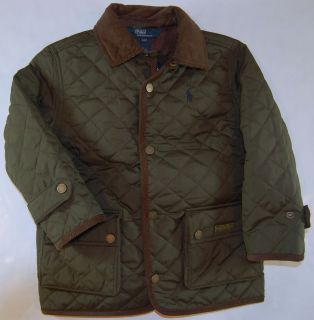   POLO by RALPH LAUREN size 7 olive green Hagan barn jacket coat NEW