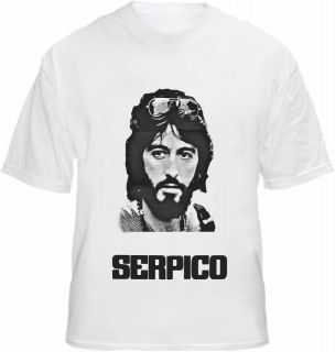 Serpico T shirt AL PACINO Cult Movie Film Tee