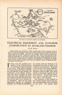  Article Auckland New Zealand Harbor Concrete Construction & Equipment