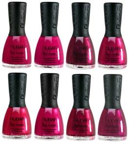 Nubar Nail Lacquers 15ml   Risque Reds Collection   Free Delivery 