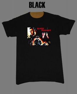 Blade Runner Harrison Ford cult movie Black T Shirt