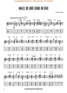 Look inside Christmas Favorites for Solo Jazz Guitar   Sheet Music 